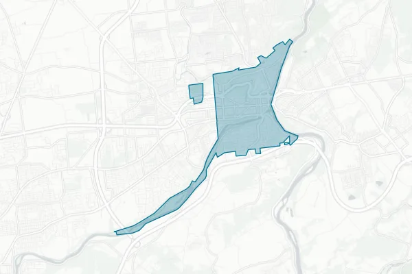 City of Easton — detail map