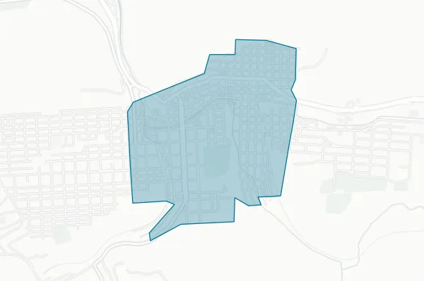 City of Shamokin — detail map