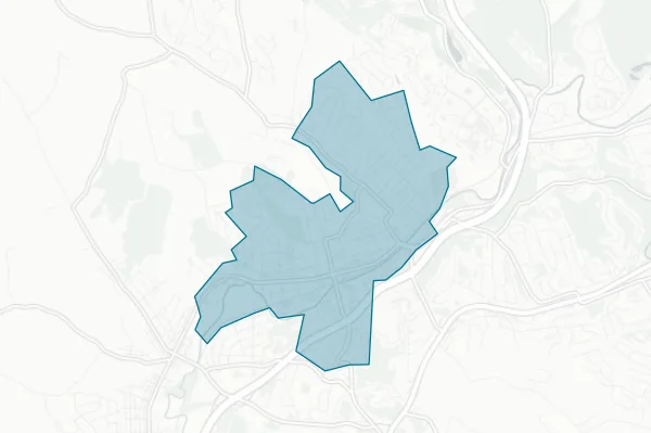 Borough of Canonsburg — detail map
