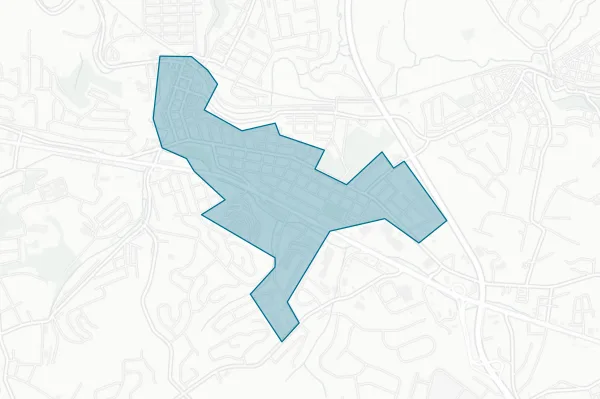 Borough of Irwin — detail map