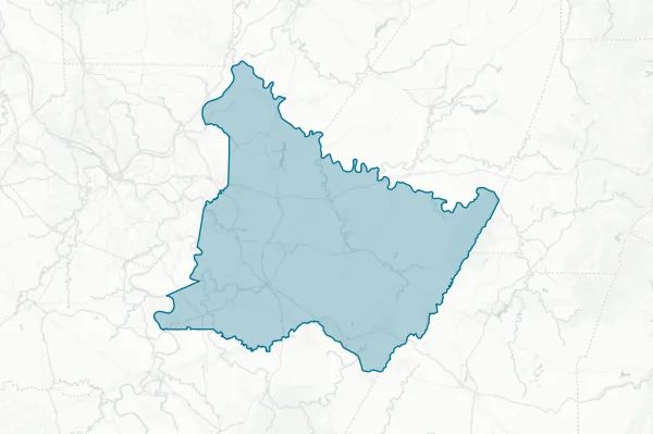 City of Jeannette — detail map