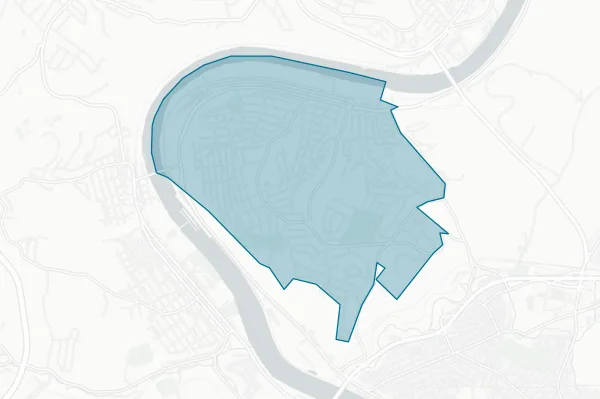 City of Monessen — detail map
