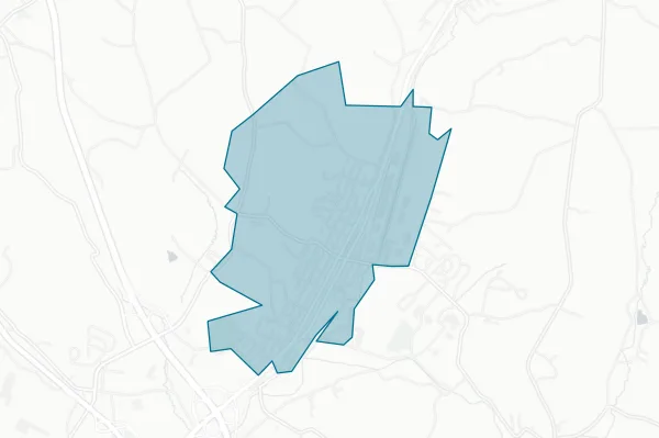 Borough of Youngwood — detail map