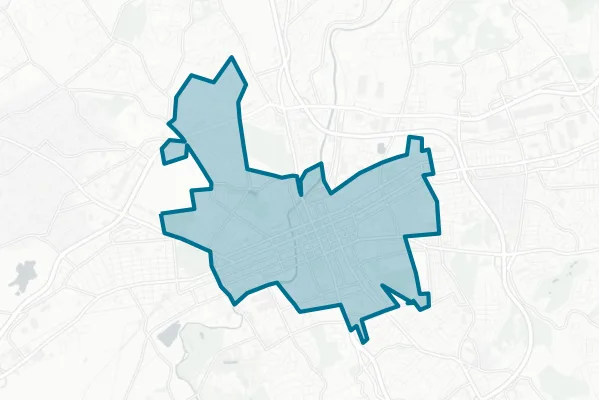 School District of the City of York — detail map