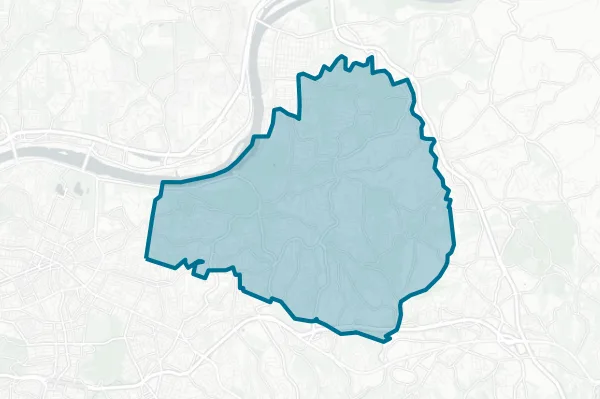 Penn Hills School District — detail map