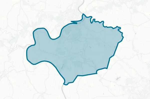 Brownsville Area School District — detail map