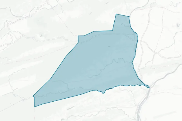 County of Union — detail map