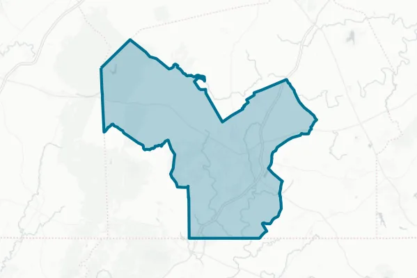 Gettysburg Area School District — detail map