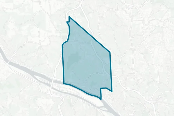 Avonworth School District — detail map