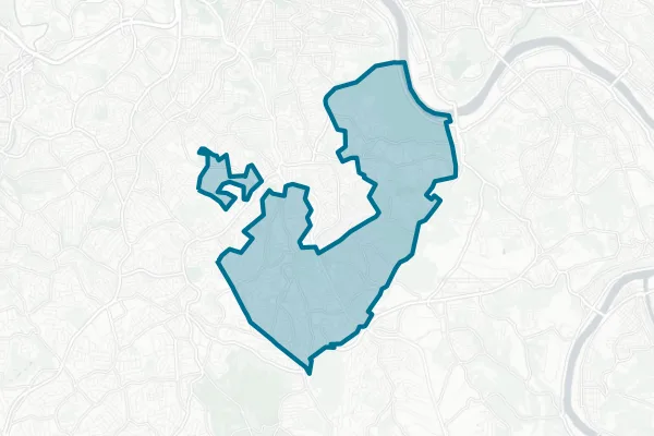 Baldwin-Whitehall School District — detail map