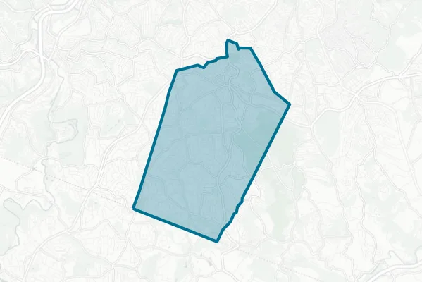 Bethel Park School District — detail map