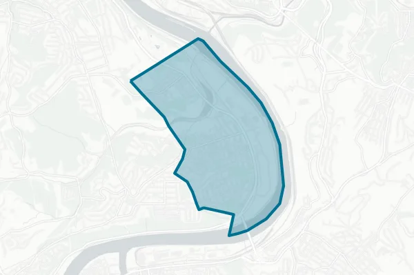 Duquesne City School District — detail map