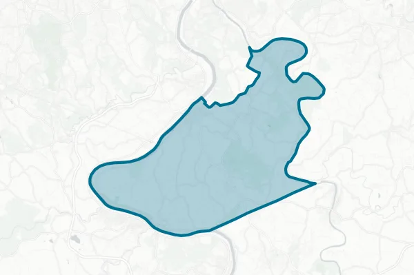 Elizabeth Forward School District — detail map