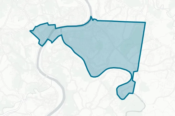 Mckeesport Area School District — detail map