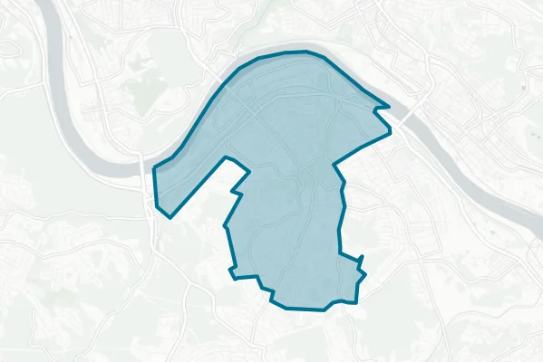 Steel Valley School District — detail map