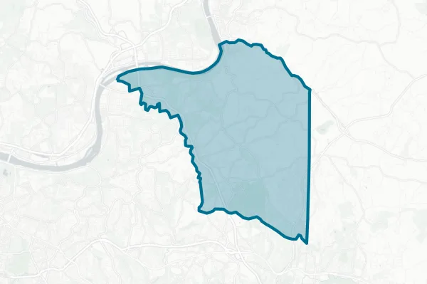 Plum Borough School District — detail map