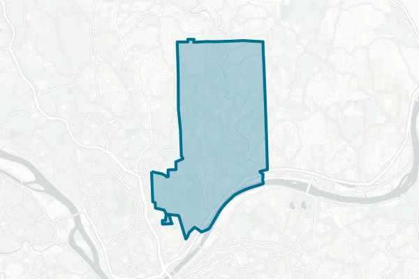Shaler Area School District — detail map