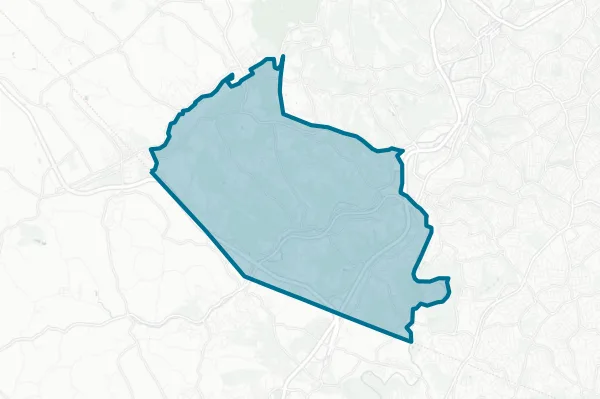 South Fayette Township School District — detail map