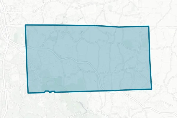 Pine-richland School District — detail map