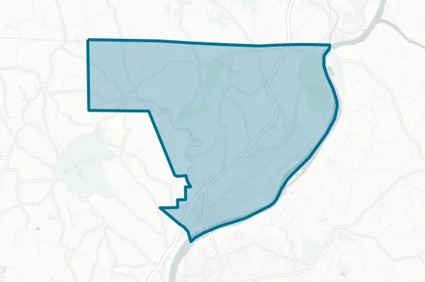 Highlands School District — detail map