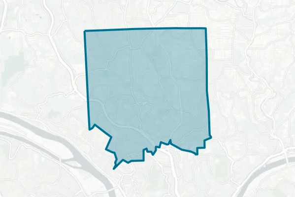 North Hills School District — detail map