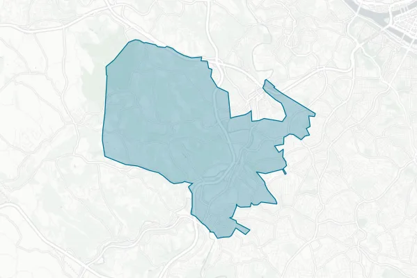 Chartiers Valley School District — detail map