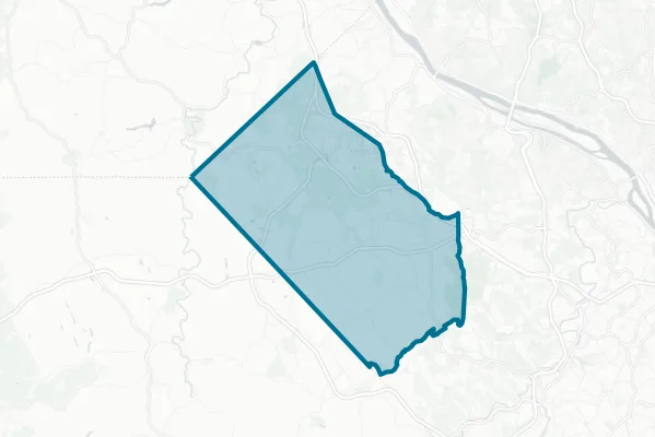 West Allegheny School District — detail map