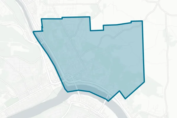 Rochester Area School District — detail map