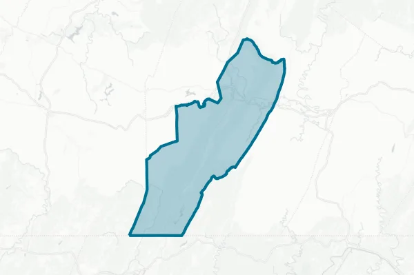 Bedford Area School District — detail map