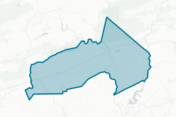 Hamburg Area School District — detail map