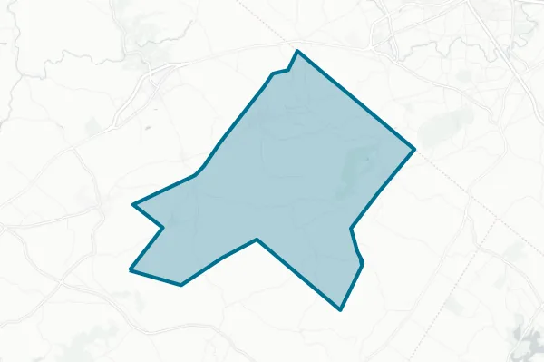 Brandywine Hieghts Area School District — detail map