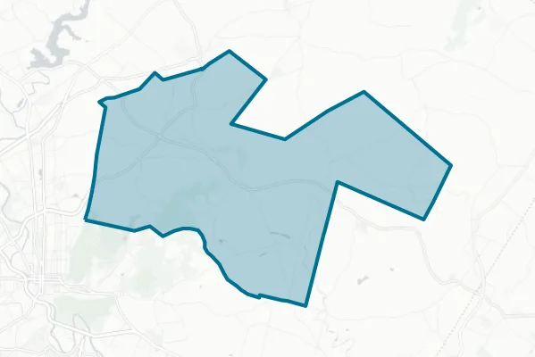 Oley Valley School District — detail map