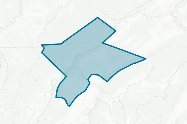 Tyrone Area School District — detail map
