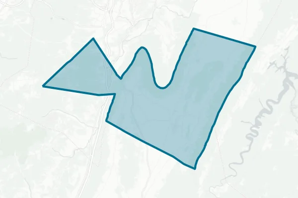 Spring Cove School District — detail map