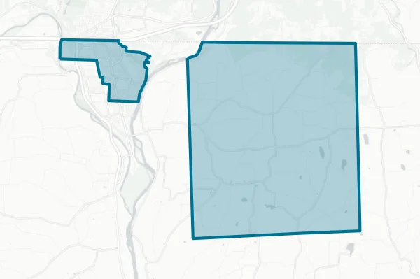 Sayre Area School District — detail map