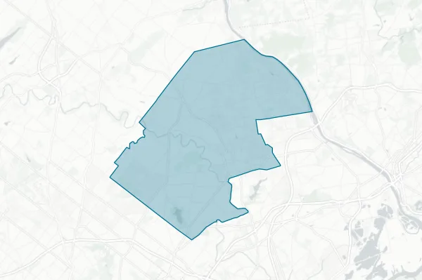 Council Rock School District — detail map