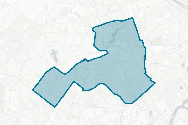 Neshaminy School District — detail map