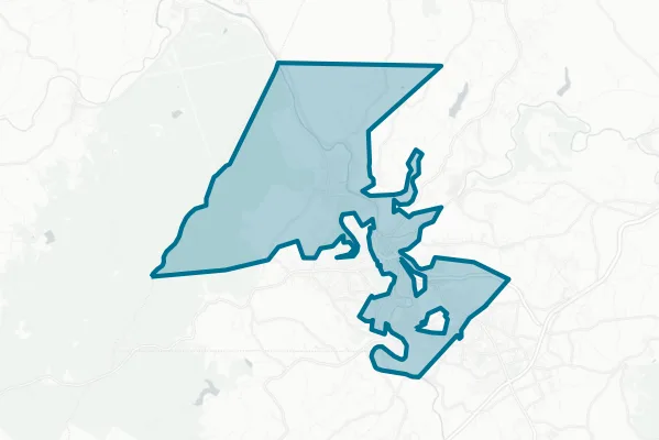 Greater Johnstown School District — detail map