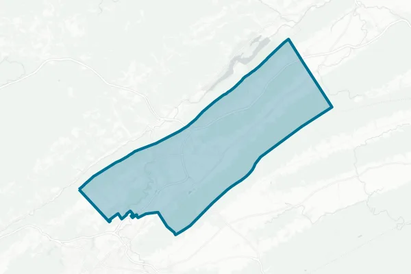 Bellefonte Area School District — detail map