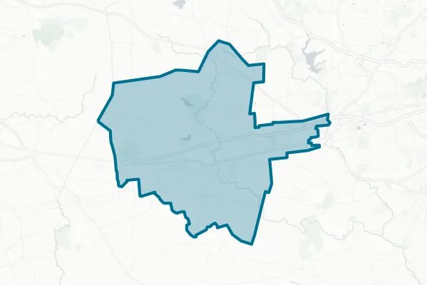 Coatesville Area School District — detail map