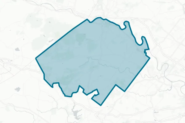 Owen J. Roberts School District — detail map