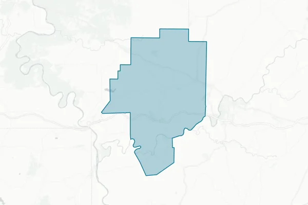 Keystone School District — detail map