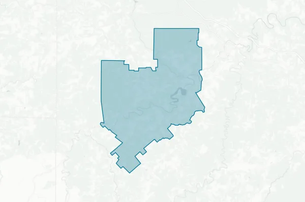 Curwensville Area School District — detail map