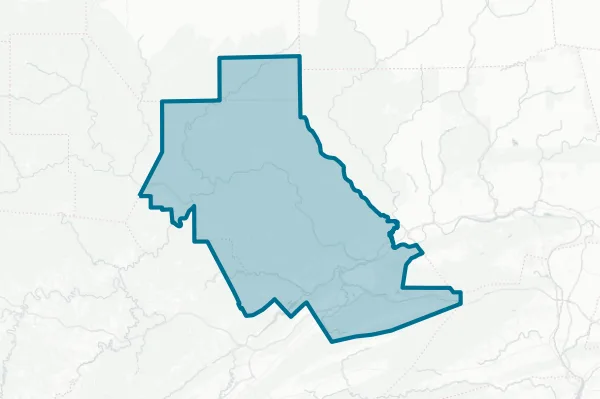 Keystone Central School District — detail map