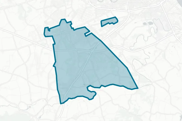 Mechanicsburg Area School District — detail map