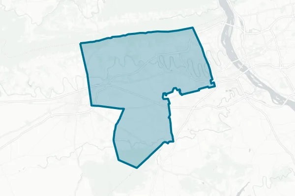Cumberland Valley School District — detail map
