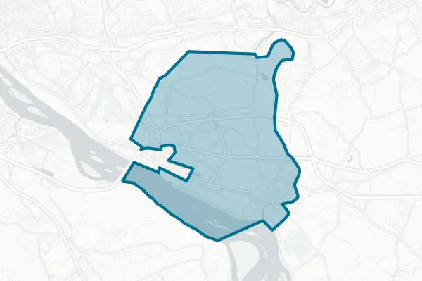 Middletown Area School District — detail map