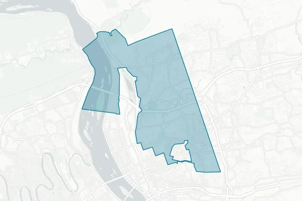 Susquehanna Township School District — detail map