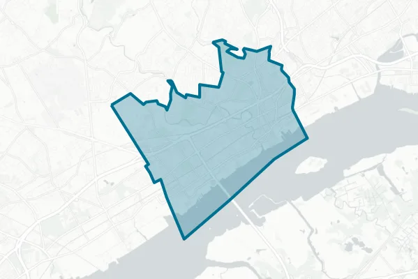 Chester Upland School District — detail map