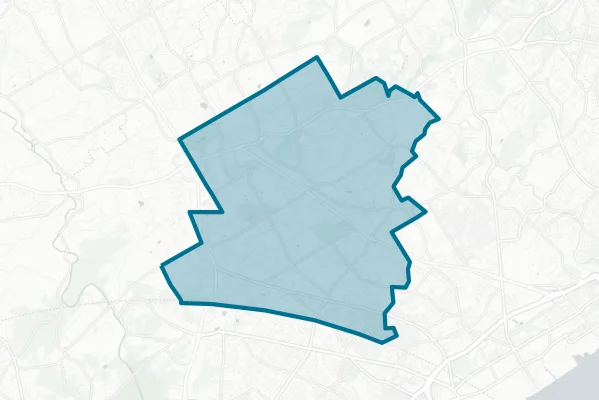 Garnet Valley School District — detail map